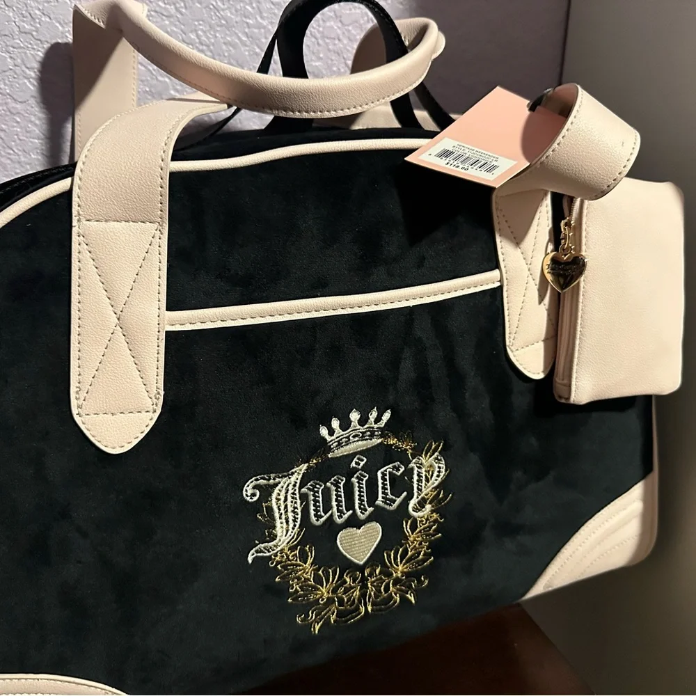 Juicy Couture Heritage Weekender Black Liquorice - Picture 1 of 4